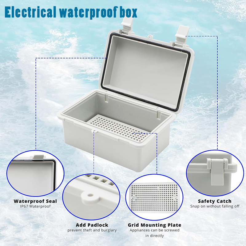 Outdoor Power Supply Box - Scatola di Distribuzione Elettrica Impermeabile IP66