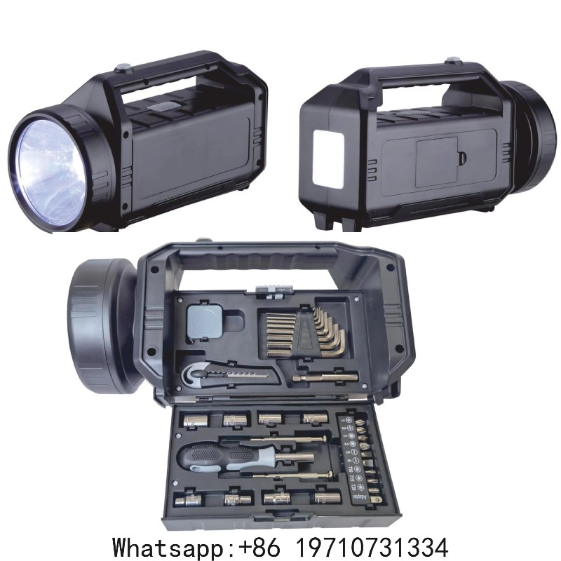Outdoor Power Tool Kit - Set 2-in-1 Lanterna da Campeggio e