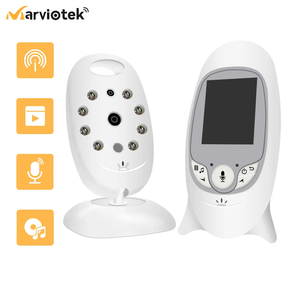 Outdoor Power Monitor - VB601 Baby Monitor elettronico con videocamera