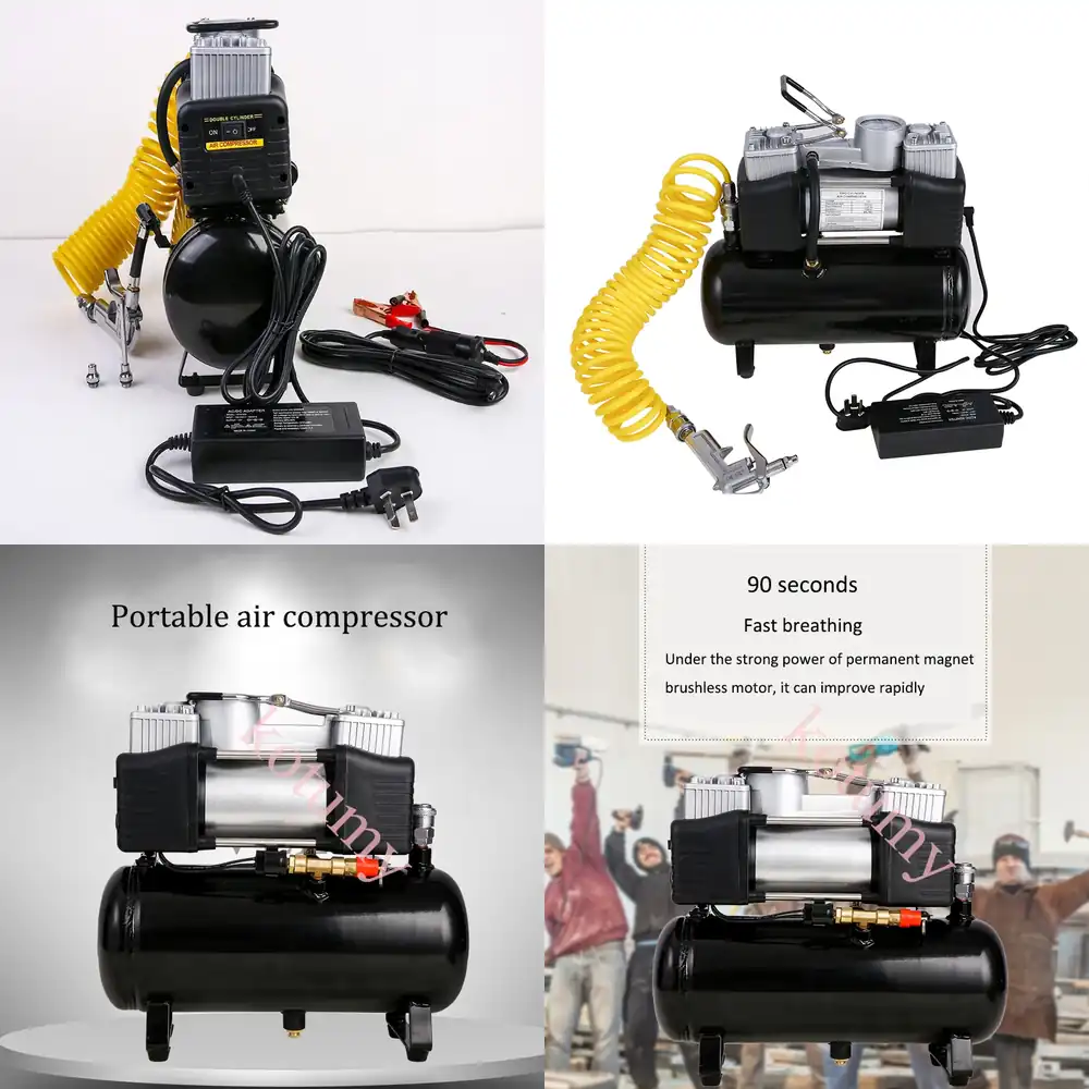 Air Compressor Portable - WAP01 Compressore d'Aria 2.5L 4L 12V