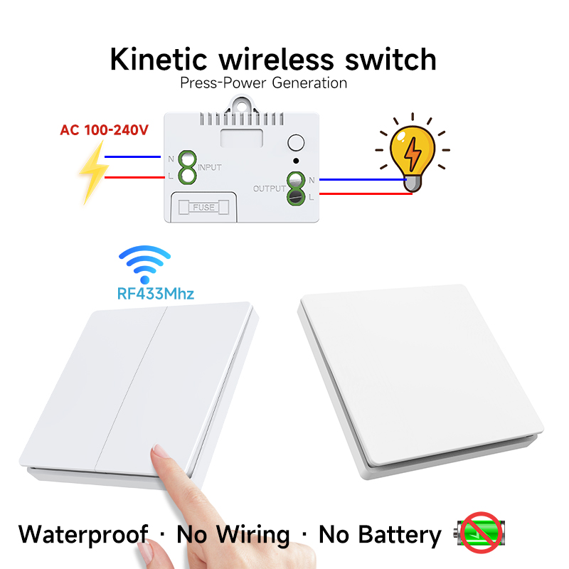 Interruttore Cinetico RF433 Se - Outdoor Power Board recensione e prezzo