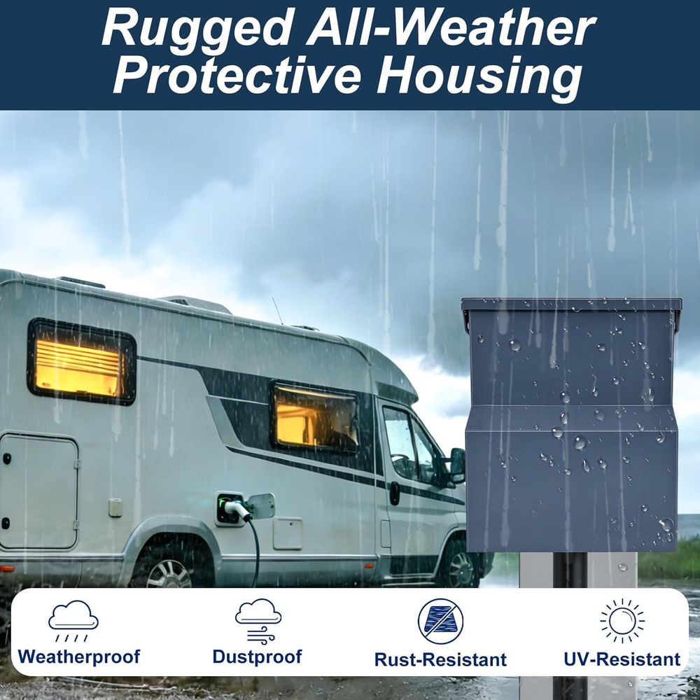 Pannello Elettrico per Camper  - Outdoor Power Receptacle Box recensione e prezzo