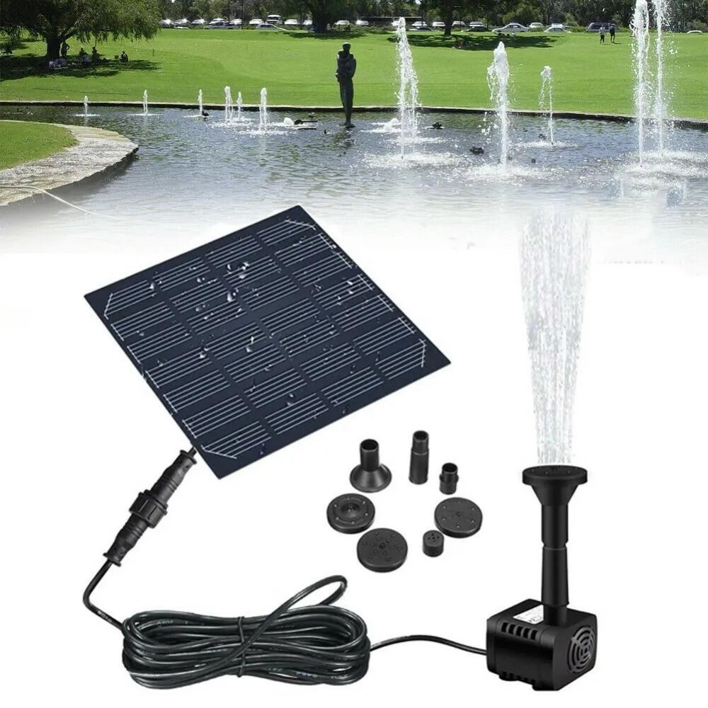 1.4W Mini Solar Fountain Pump  - Outdoor Power Distribution Panel recensione e prezzo