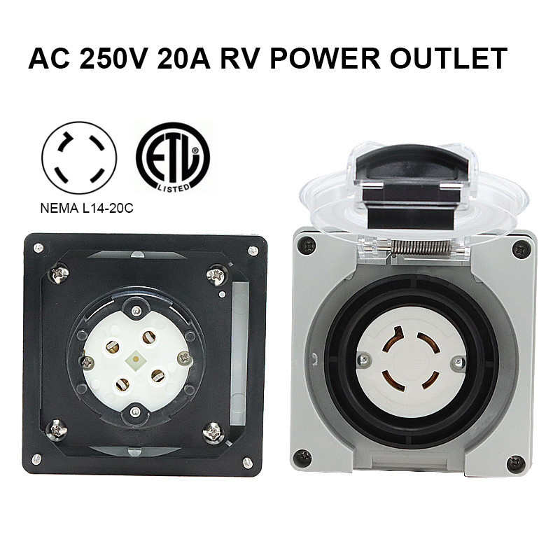 125/250V 20A Generatore RV Sca - Outdoor Power Receptacle Box recensione e prezzo
