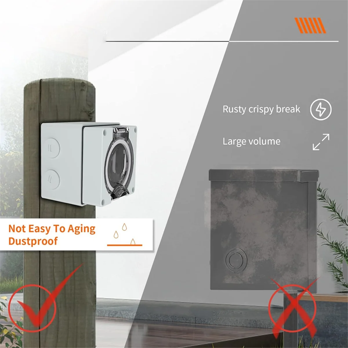 Presa Elettrica da Esterno, 12 - Outdoor Power Receptacle Box recensione e prezzo