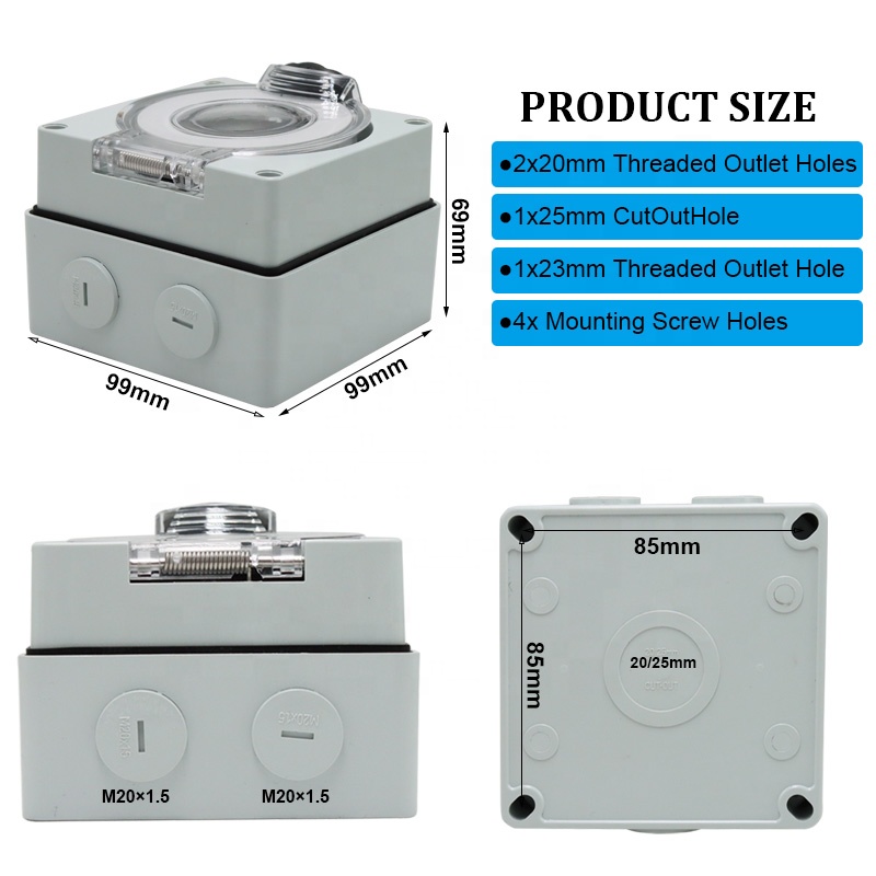 Generatore da 50 Amp Scatola d - Outdoor Power Receptacle Box recensione e prezzo