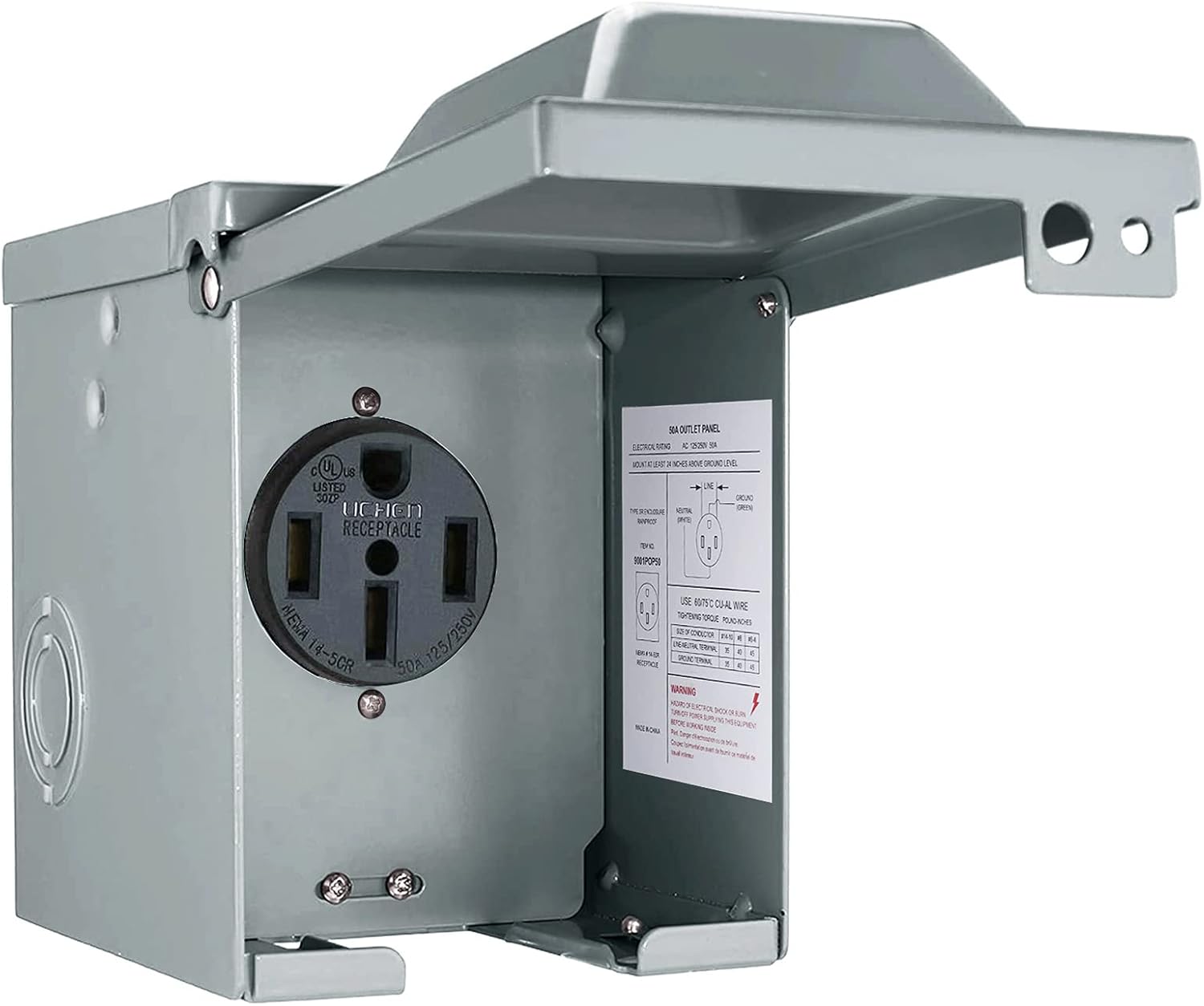 Scatola presa di corrente per  - Outdoor Power Receptacle Box recensione e prezzo