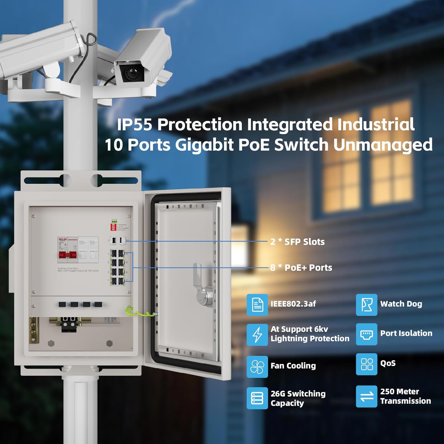 KeepLiNK Smart Network Box per - Outdoor Power Supply Box recensione e prezzo